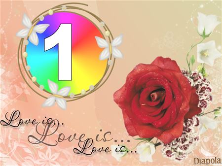 Montage photo Love is…