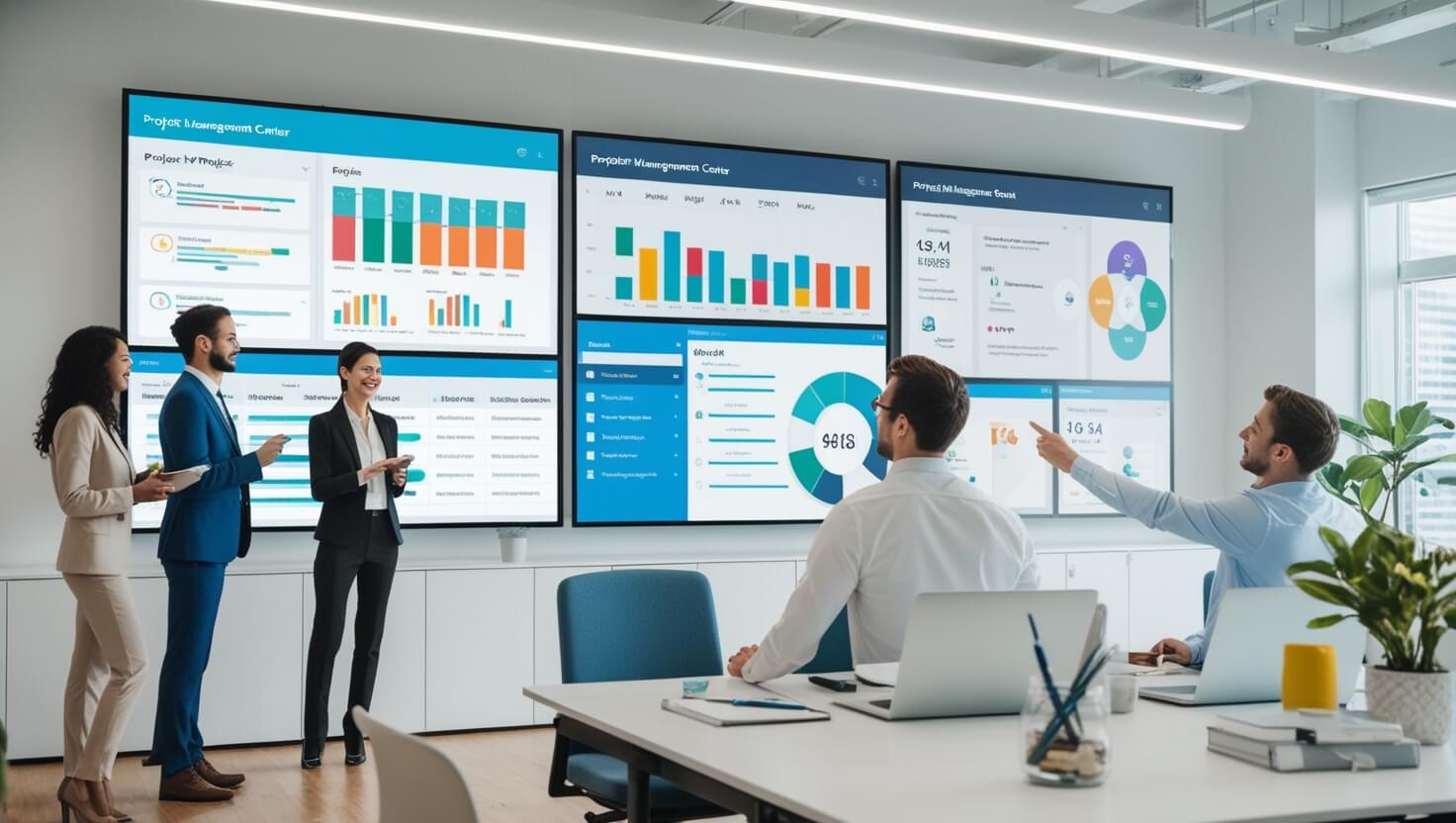 Project Manager Command Center Project Management Center : Pour une gestion de projets efficace